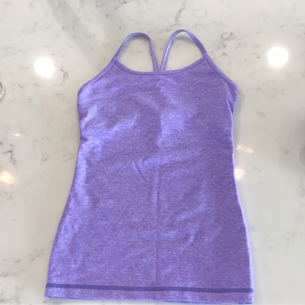 Girls Ivivva tank top with built in sports bra